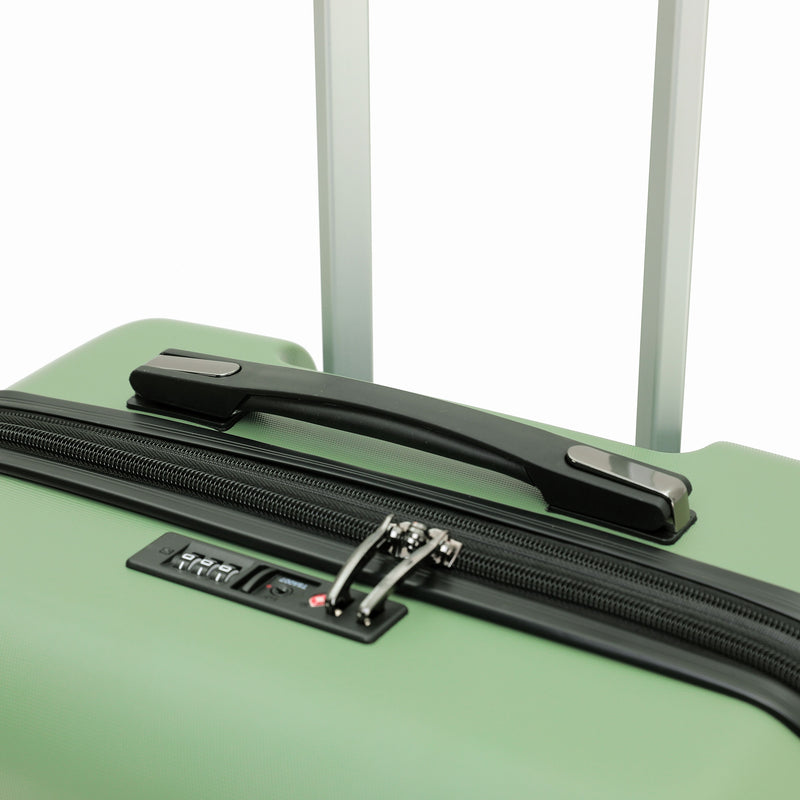 New Zealand Luggage Company Franz Josef Collection 67cm Checked trolley case SS604B-Oil Green