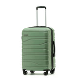 New Zealand Luggage Company Franz Josef Collection 67cm Checked trolley case SS604B-Oil Green