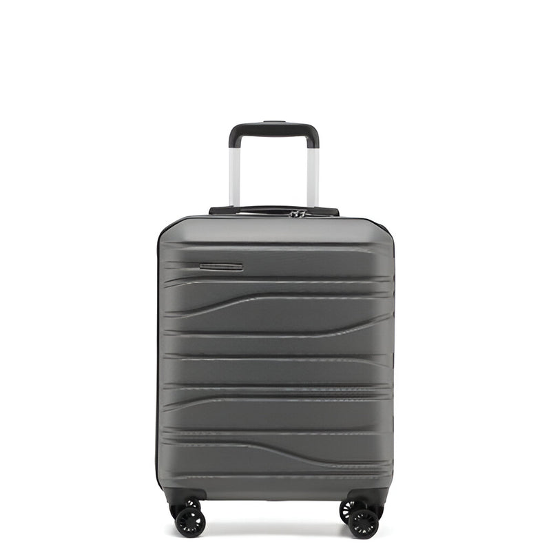 New Zealand Luggage Co  55cm Franz Josef  Carry-on Trolley Luggage SS604C-Charcoal