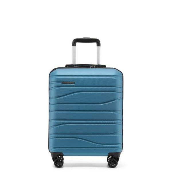 New Zealand Luggage Co -55cm Franz Josef Hard side Carry on SS604C Lake Blue
