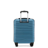 New Zealand Luggage Co -55cm Franz Josef Hard side Carry on SS604C Lake Blue