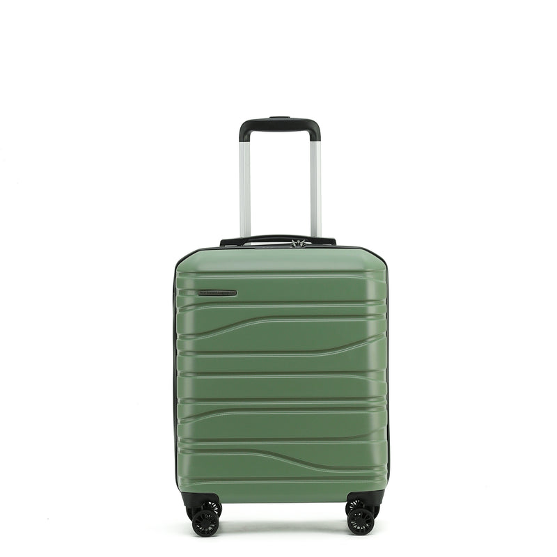 New Zealand Luggage Company 55cm Franz Josef carry on trolley SS604C-Oil Green