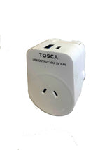 Tosca Worldwide Travel Adapter with USB A&C - TCA072
