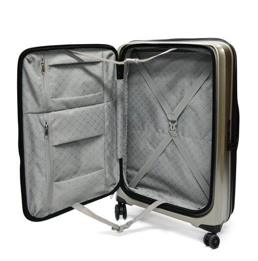 Tosca 76cm-H Space-X Collection Polypropylene Top-Lid opening Checked trolley luggage TCA100A