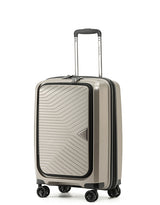 Tosca 55cm-H Space-X Collection Polypropylene Top-Lid opening Carry-on luxury trolley case TCA100C Champagne