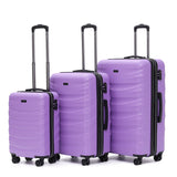 Tosca Interstellar Collection hard side Polycarbonate trolley luggage-full set TCA140-Violet