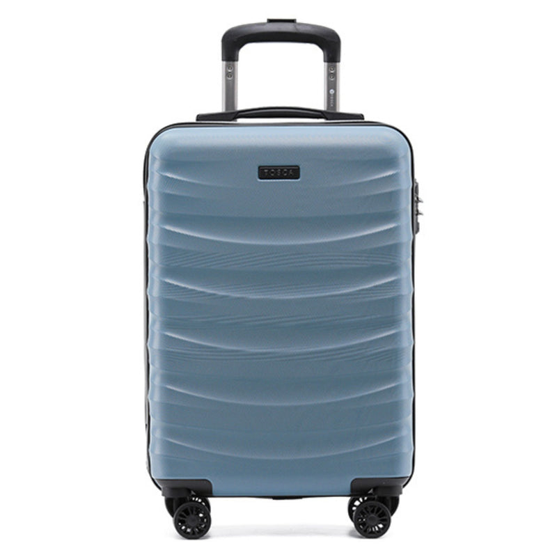 Tosca Interstellar - Carry On 53cm - Blue Hardside Polycarbonate Small Trolley TCA140C