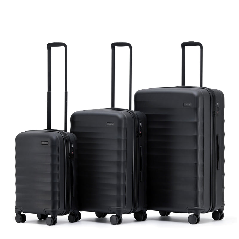 Tosca Interstellar 2.0 54cm-H Polycarbonate Carry-on Trolley case TCA141C-Black