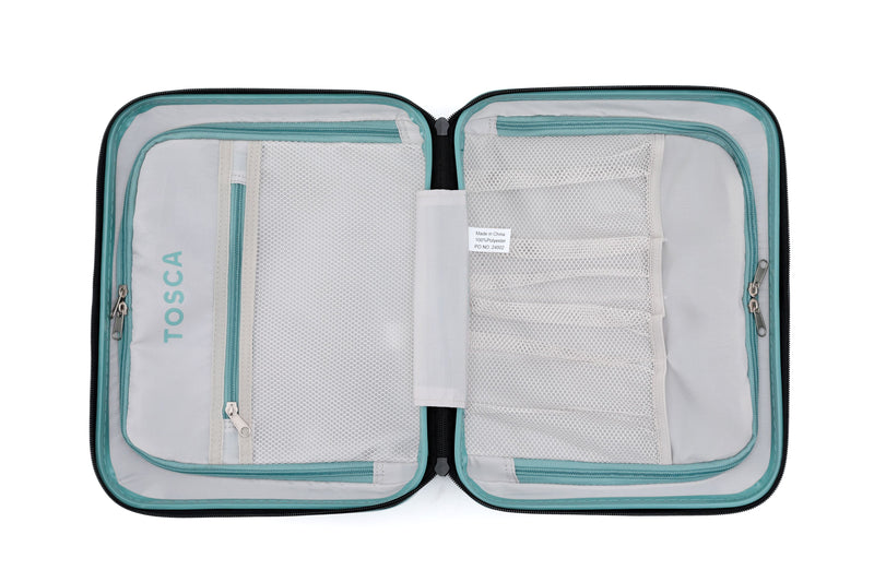 Tosca Interstellar 2.0 Collection Polycarbonate Beauty case TCA141-BC Moss