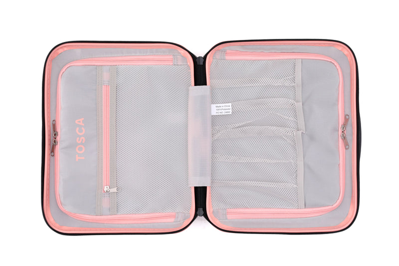 Tosca Interstellar Collection Polycarbonate Beauty case TCA141BC - Peach