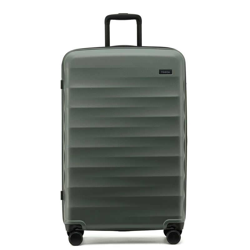 Tosca Interstellar Collection 2.0 Polycarbonate 79cm Trolley case TCA141A Moss Green