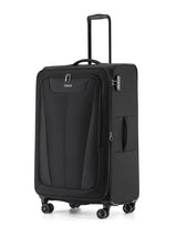 Tosca Altitude Collection 78cm Large Softside checked four-wheel trolley cases TCA188A-Black