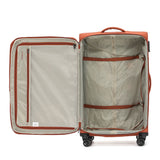 Tosca Altitude Collection 78cm Large Softside checked four-wheel trolley cases TCA188A-Rust