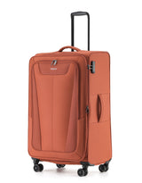 Tosca Altitude Collection 78cm Large Softside checked four-wheel trolley cases TCA188A-Rust
