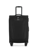 Tosca Altitude Collection Full Set 78/66/55 Softside checked four-wheel trolley cases TCA188set-Black