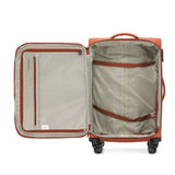 Tosca Altitude Collection Full Set 78/66/55 Softside checked four-wheel trolley cases TCA188set-Rust