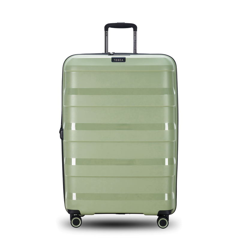 Tosca Comet Collection 78cm Polypropylene Trolley case TCA200A-Sage Green