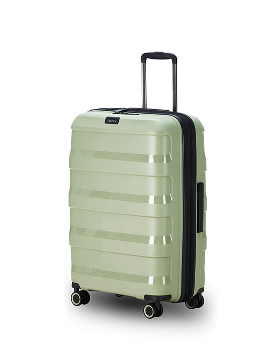 Tosca Comet Collection 78cm Polypropylene Trolley case TCA200A-Sage Green