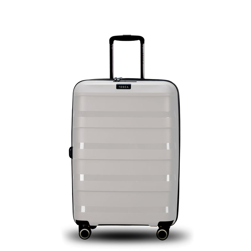 Tosca Comet Collection 67cm Polypropylene Hard side Trolley case TCA200B Cobblestone