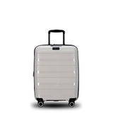 Tosca Comet Collection Polypropylene hard side carry-on trolley case TCA200C Cobblestone