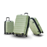 Tosca Comet Collection luxury Polypropylene hard case luggage set 78cm/55cm TCA200-Sage Green