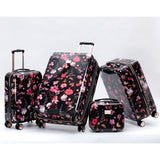 Tosca Bloom Collection hard side Polycarbonate Luggage Set TCA222 76cm/65cm/50cm