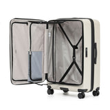 Tosca Zen Collection Polycarbonate Top Lid Zipper opening trolley cases Full-set 77/65/53cm TCA225 Stone