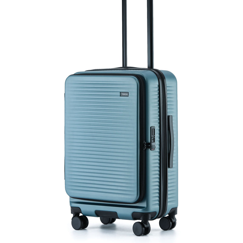 Tosca Zen Collection 65cm-H Top Lid Opening Polycarbonate Trolley case TCA225B-Slate