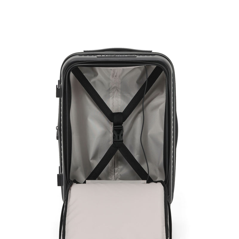 Tosca Zen Collection Polycarbonate 53cm luxury carry-on TCA225C-Black