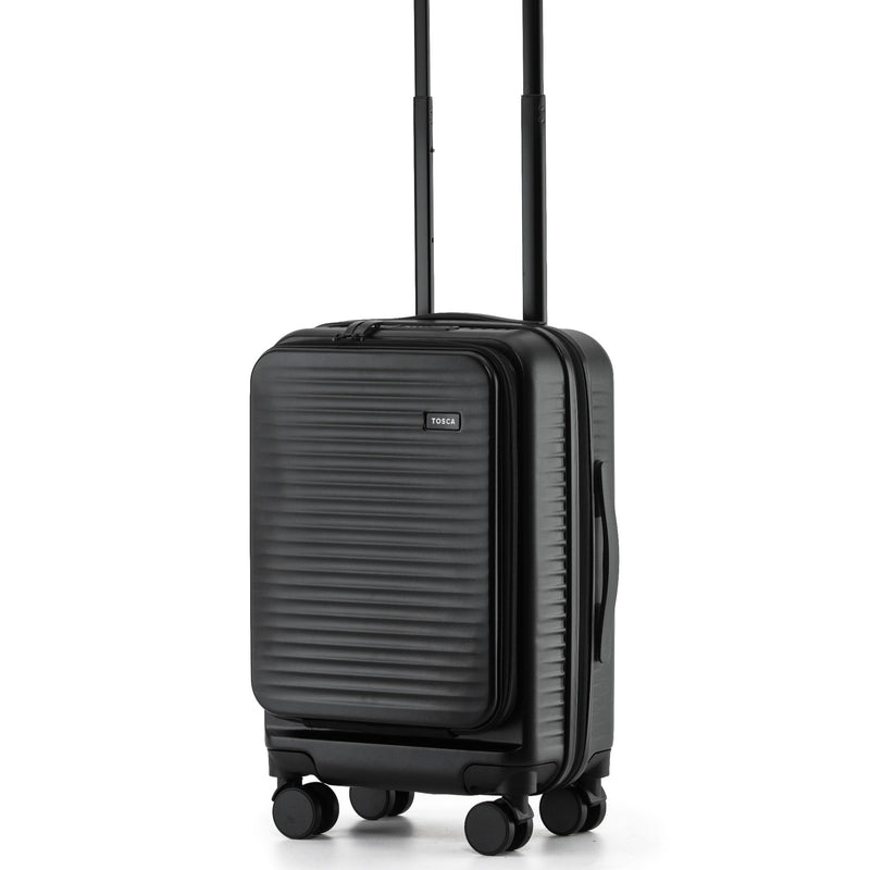 Tosca Zen Collection Polycarbonate 53cm luxury carry-on TCA225C-Black