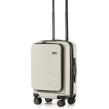 Tosca Zen Collection Polycarbonate 53cm Luxury Carry-on trolley case TCA225C-Stone