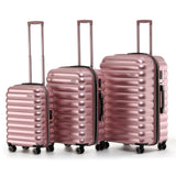 Tosca Como Collection 77cm Polycarbonate trolley case TCA255A-Rose Gold