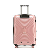 Tosca 67cm Rose Gold Eclipse collection Polypropylene hard side trolley luggage TCA300B