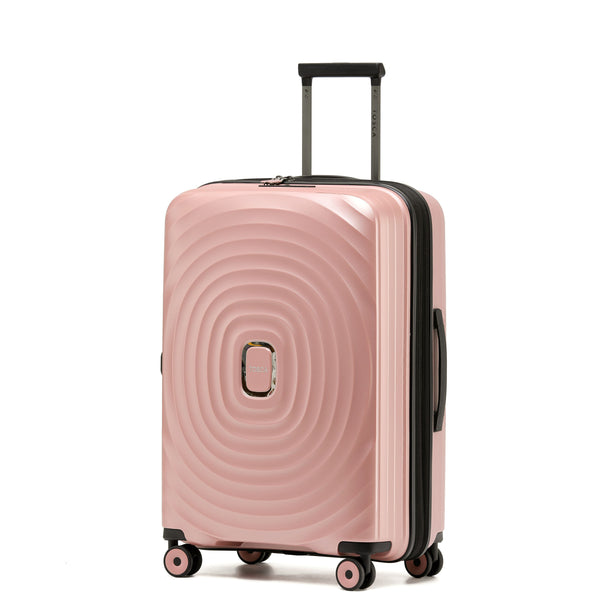 Tosca 67cm Rose Gold Eclipse collection Polypropylene hard side trolley luggage TCA300B