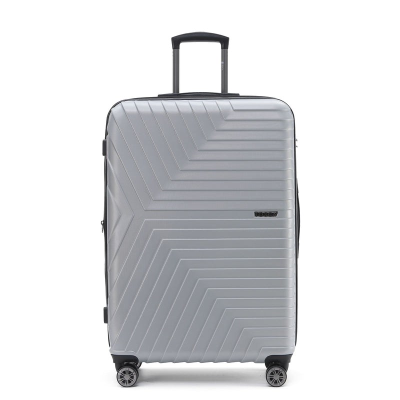 Tosca Huston Collection Hard side 78cm Trolley case TCA327A-Silver