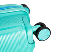 Tosca Bel-Air Collection Polycarbonate luxury Trolley cases-Full set 76/66/54cm TCA510-Teal  set