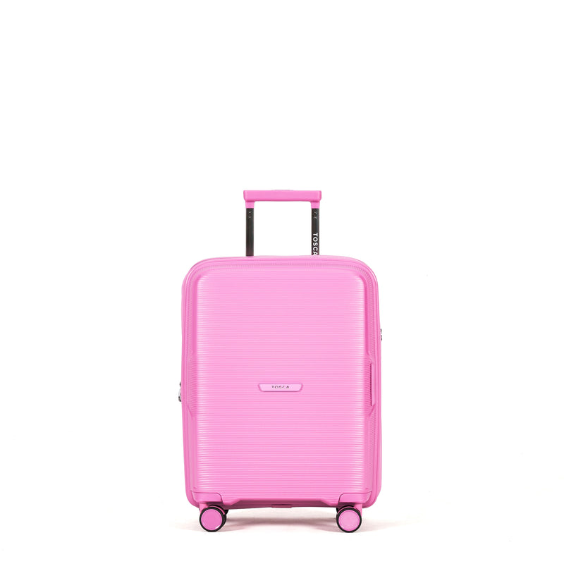 Tosca Bel Air Collection 54cm-H Luxury Polypropylene Carry-on trolley case TCA510C-Pink