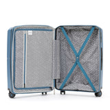 Tosca 66cm-H Globetrotter Collection checked luxury polypropylene trolley luggage TCA575B-Blue