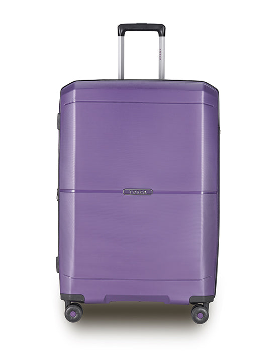 Tosca Globetrotter Collection 76cm-H hard side polypropylene trolley case TCA575A-Purple