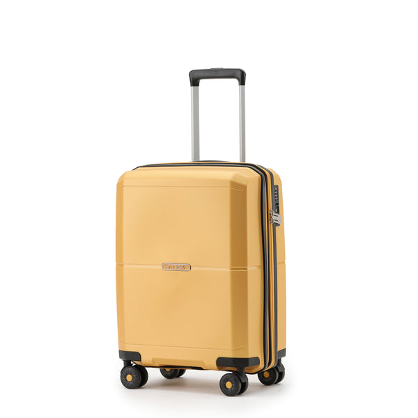 Tosca 52cm-H Globetrotter Collection carry-on polypropylene trolley TCA575C-Gold