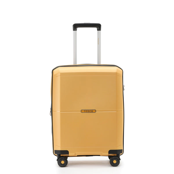 Tosca 52cm-H Globetrotter Collection carry-on polypropylene trolley TCA575C-Gold
