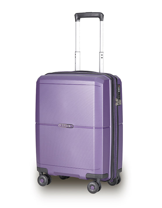 Tosca Globetrotter Collection 52cm Hard side polypropylene carry-on TCA575C-Purple