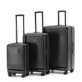 Tosca Horizon Collection 81cm-H Front Zippered Opening polycarbonate luxury trolley case TCA644A-Black