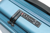 Tosca 54cm-H Horizon Collection polycarbonate Carry-on front zippered opening trolley case TCA644C-Sapphire Blue