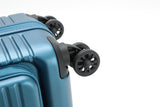 Tosca 54cm-H Horizon Collection polycarbonate Carry-on front zippered opening trolley case TCA644C-Sapphire Blue