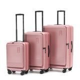 Tosca 54cm-H Horizon Collection polycarbonate Carry-on Front Zipper opening trolley case TCA644C Dusty Rose