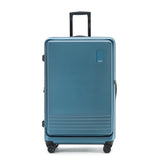 Tosca 81cm Horizon Collection Polycarbonate front zippered opening trolley case TCA644A-Blue Sapphire