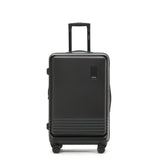 Tosca 66cm-H Horizon Collection polycarbonate Front zippered opening trolley case TCA644B-Black