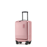 Tosca 54cm-H Horizon Collection polycarbonate Carry-on Front Zipper opening trolley case TCA644C Dusty Rose