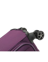 Tosca 81cm-H Vega Collection luxury Softside checked Trolley case in Plum TCA720A